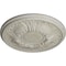 Ekena Millwork Wakefield Ceiling Medallion (Fits Canopies up to 3 5/8"), 11 3/4"OD x 1 1/4"P, Pot of Cream Crackle CM11WAPCC - alternate 3